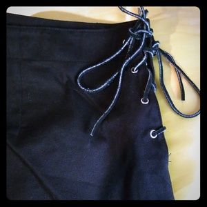 black vintage skirt